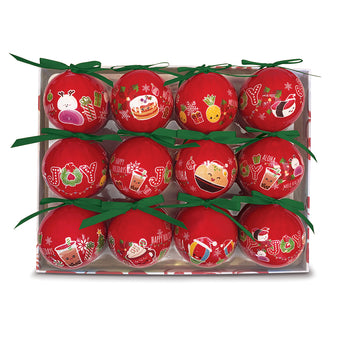 Paper Ball Ornament (12 pack)