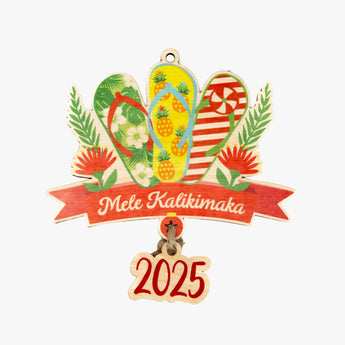 Mele Slipper Trio 2025 Ornament