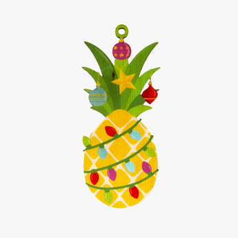 Holiday Pineapple Ornament