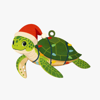 Xmas Honu Lights Ornament