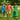 Tribal Tiare family matching collection in Red, Blue, and Green - Made in Hawaii by Hilo Hattie