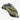 Aloha Necktie in Pen & Ink Botanical Navy, rolled view - Made in Hawaii by Hilo Hattie