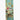 Aloha Necktie in Pen & Ink Botanical Turquoise, back view - Made in Hawaii by Hilo Hattie