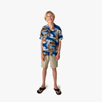 Blue Hawaii Boys Aloha Shirt