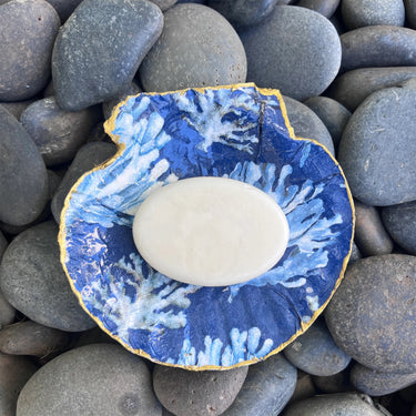 Coral Seashell Dish