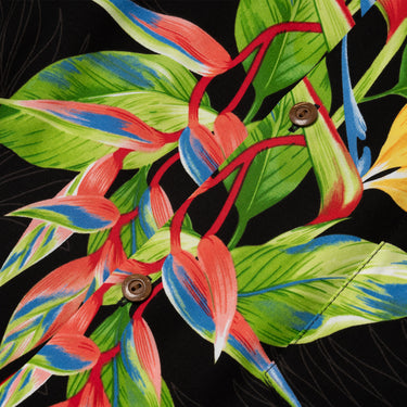 Birds of Paradise Rayon Hawaiian Aloha Shirt main image 1