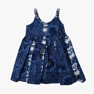 Turtle Panel Little Girls Sundress