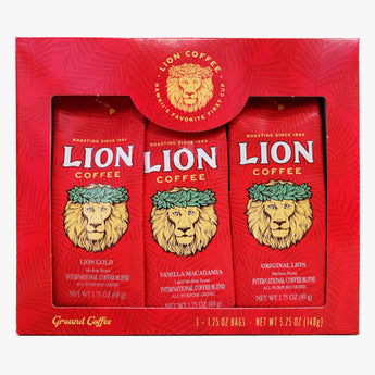 Lion Coffee Gift Set