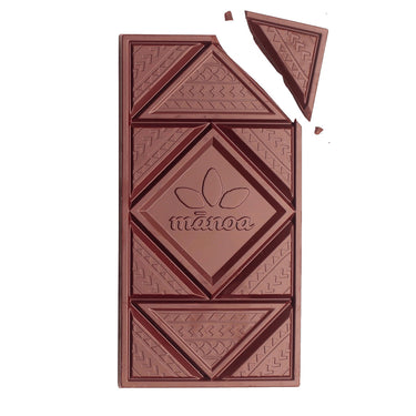 Mililani Dark Chocolate Bar by Mānoa Chocolate, inside view - Hilo Hattie