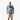 Nohea Breeze Aloha Shirt in Navy, back view - Made in Hawaii by Hilo Hattie
