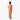 Orchid Panel Long Dress in Coral, back view - Made in Hawaii by Hilo Hattie
