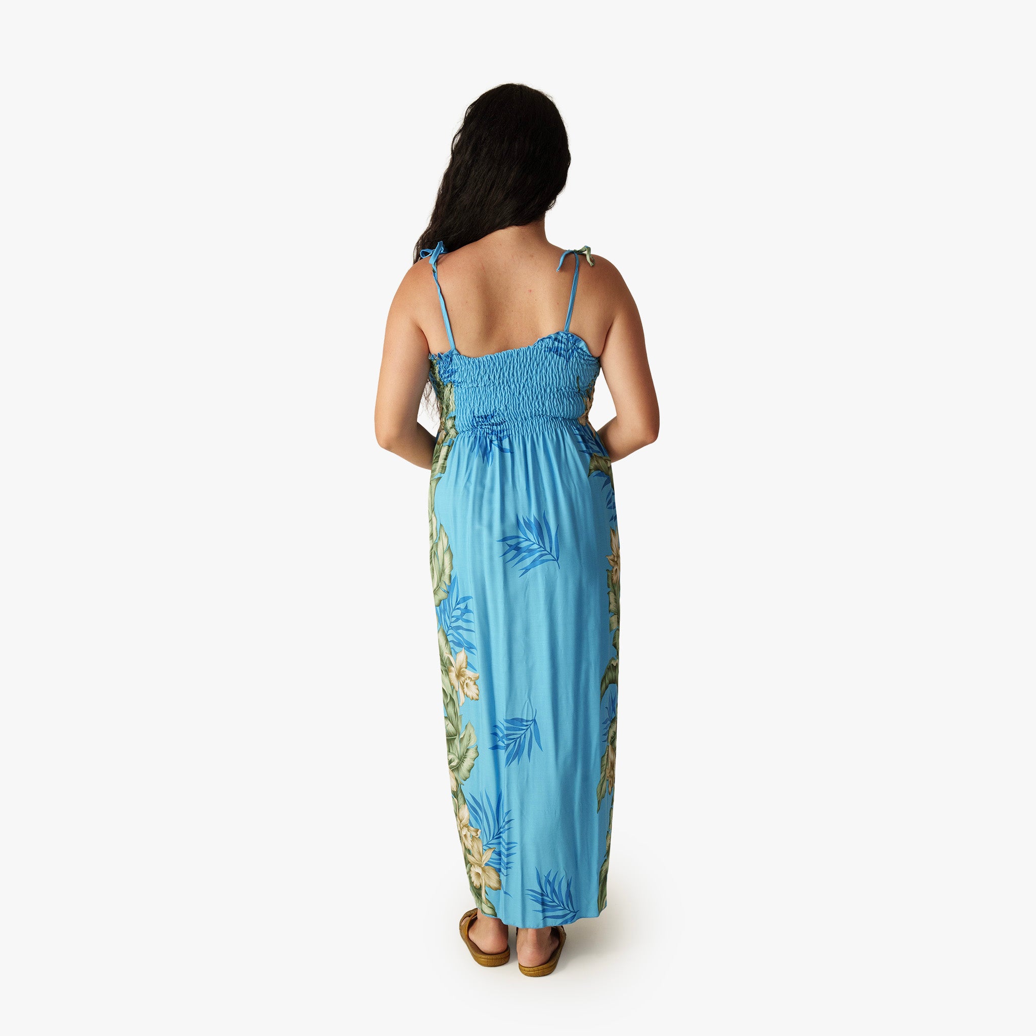 Orchid Panel Smock Dress | Made in Hawaii