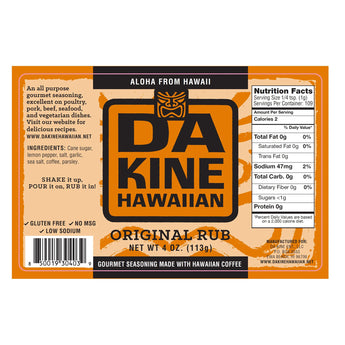 Da Kine Hawaii Rub