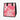 Petite Insulated Hot/Cold Bag in Bossy Pink Hawaiian design, for beach, lunch and gifting - Hilo Hattie