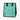 Petite Insulated Hot/Cold Bag in Cutout Mint Hawaiian design, for beach, lunch and gifting - Hilo Hattie