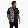 Prince Kuhio Black Gray Aloha Shirt