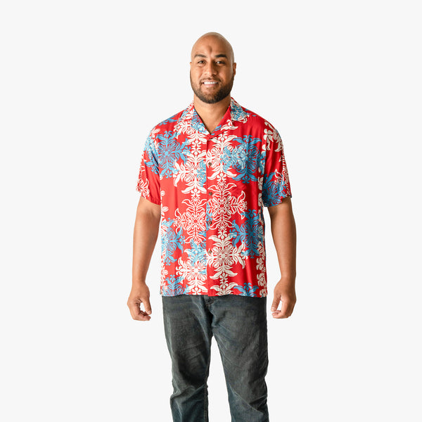 FR2 GOLF アロハシャツ Pattern Aloha Shirt 2XL Quilt Panel Aloha Shirt | Made in Hawaii - Hilo Hattie