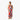 Quilt Panel Long Dress in Burgundy - Made in Hawaii by Hilo Hattie