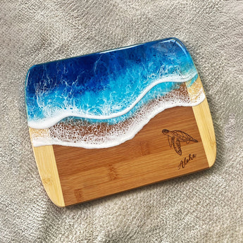 Engraved Honu Cutting Board