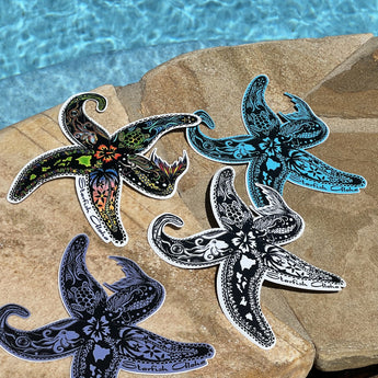 Starfish Aloha Sticker