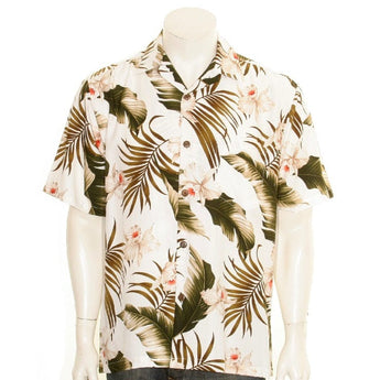 Orchid Floral Aloha Shirt