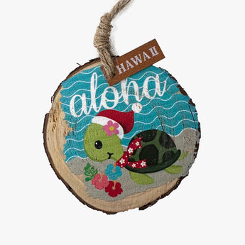 Aloha Wooden Ornament