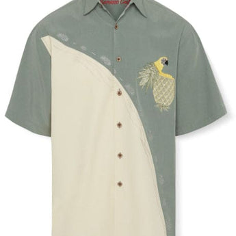 Parrot Pineapple Aloha Shirt